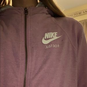 Lavender Nike sweatshirt